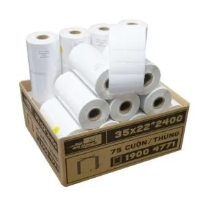 Sản phẩm Giay in 35x22 2400 tem 2 hang 300x300 — Công Ty TNHH Thương Mại Và Sản Xuất TGH Việt Nam — MST 0108771174