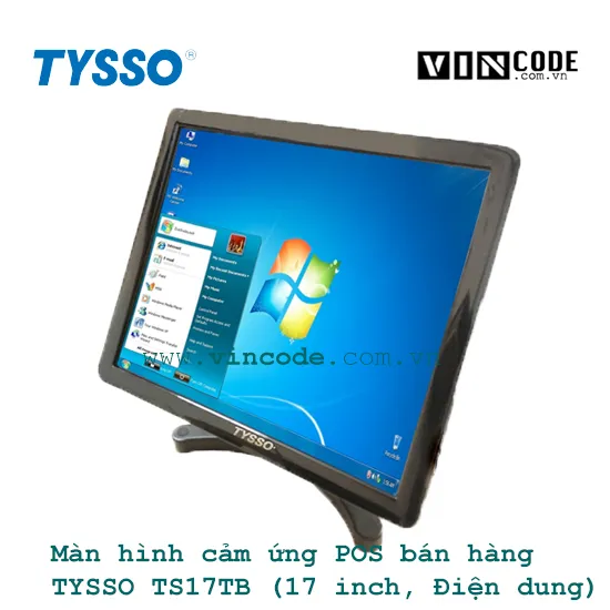 Sản phẩm vincode man hinh cam ung pos ban hang tysso ts17tb p1 — Thiết Bị Mã Vạch Nam Bình Xương - Công Ty TNHH Nam Bình Xương — MST 0108783483