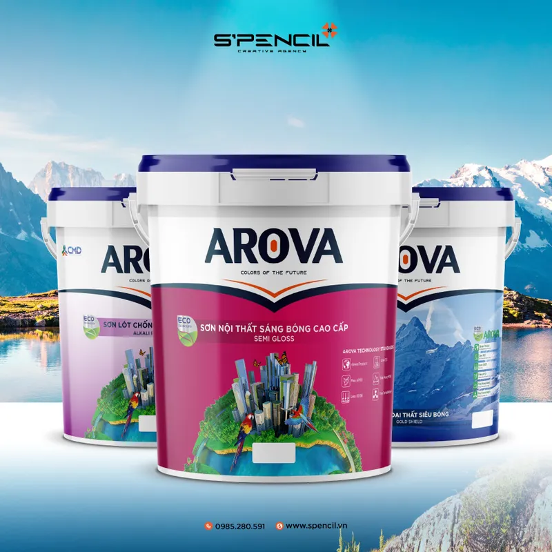 Sản phẩm Du an son Arova S_Pencil — Công Ty CP Dịch Vụ Và Thương Hiệu HDC Việt Nam — MST 0108789245
