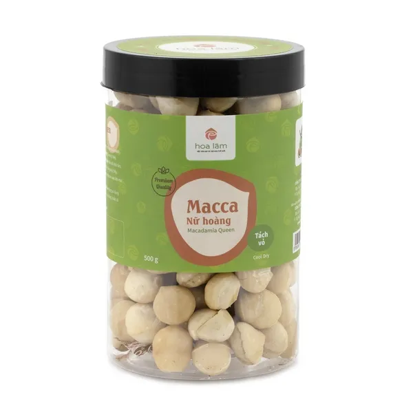 Sản phẩm Macca nhan lo 500g Copy — Hạt Dinh Dưỡng Hoa Lâm - Công Ty Cổ Phần Hạt Hoa Lâm — MST 0108794012