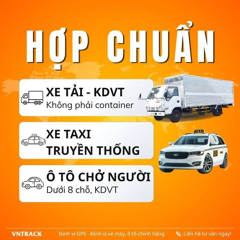 Sản phẩm dinh vi hop chuan vntrack — Công Ty TNHH Xuất Nhập Khẩu Đức Tín — MST 0108810384