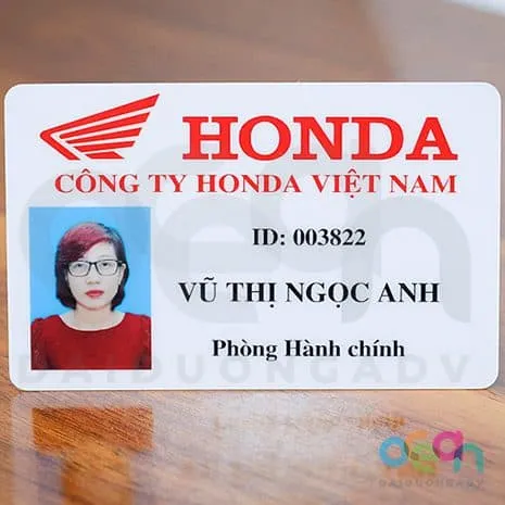 Sản phẩm The nhan vien mau 7 — Công Ty TNHH In Đại Dương Việt Nam — MST 0108834191