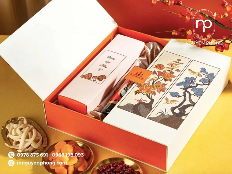 Sản phẩm san xuat hop qua tet — Công Ty TNHH Sản Xuất Và Thương Mại Nguyên Phong — MST 0108837932