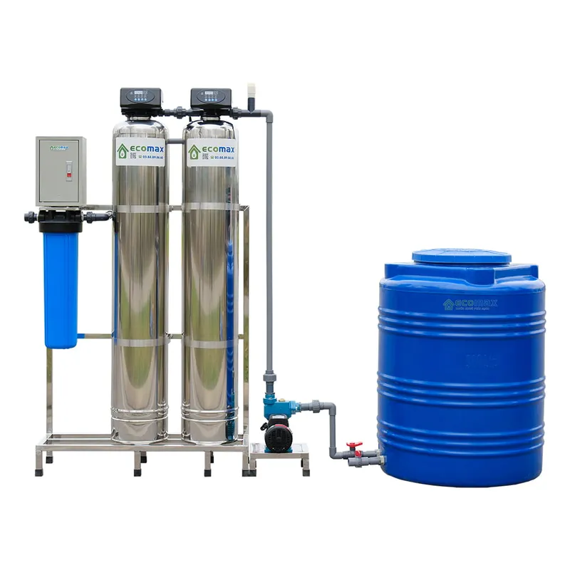 Sản phẩm bo loc nuoc gieng khoan ECO G02AI 3 cap van tu dong rua — Công Ty TNHH TM SX ECOMAX — MST 0108857174