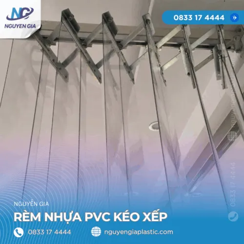 Sản phẩm rem nhua pvc keo xep 500x500 — Công Ty TNHH Sản Xuất Và Kinh Doanh Nguyễn Gia — MST 0108870601