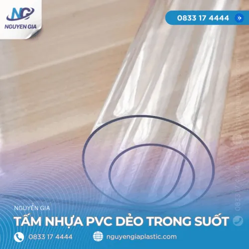 Sản phẩm tam nhua pvc deo trong suot 500x500 — Công Ty TNHH Sản Xuất Và Kinh Doanh Nguyễn Gia — MST 0108870601
