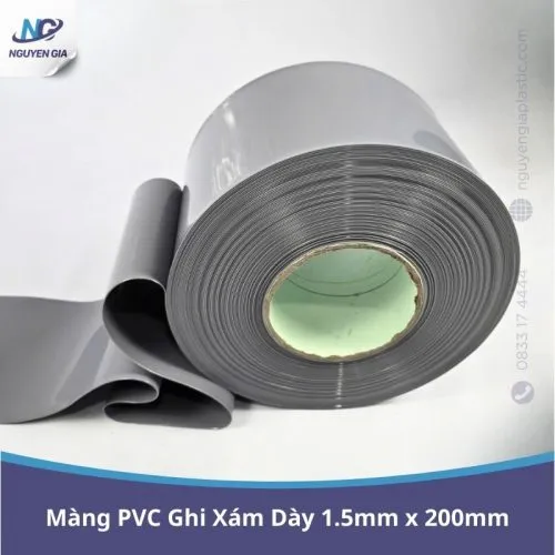 Sản phẩm mang nhua pvc ghi xam 1.5mm x 200mm 500x500 — Công Ty TNHH Sản Xuất Và Kinh Doanh Nguyễn Gia — MST 0108870601