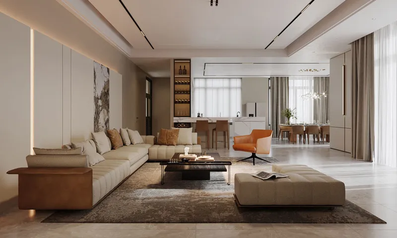 Sản phẩm biet thu long an 323m2 phong khach 17 — Chi Nhánh Công Ty TNHH Xây Dựng Và Thương Mại Phúc Minh Dũng — MST 0108907410