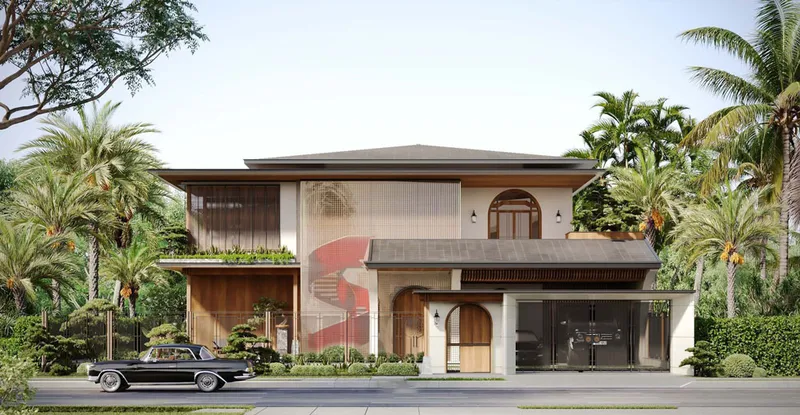 Sản phẩm mau nha dep bamboo villa 07 — Chi Nhánh Công Ty TNHH Xây Dựng Và Thương Mại Phúc Minh Dũng — MST 0108907410