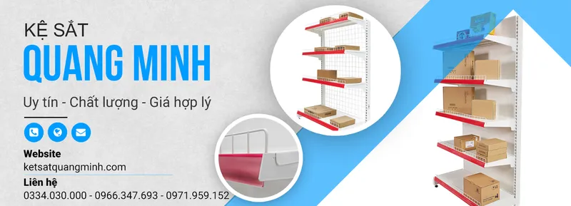 Sản phẩm ke sat quang minh QM — Kệ Sắt Quang Minh - Công Ty TNHH Đầu Tư Thương Mại Và Dịch Vụ 668 — MST 0108912795