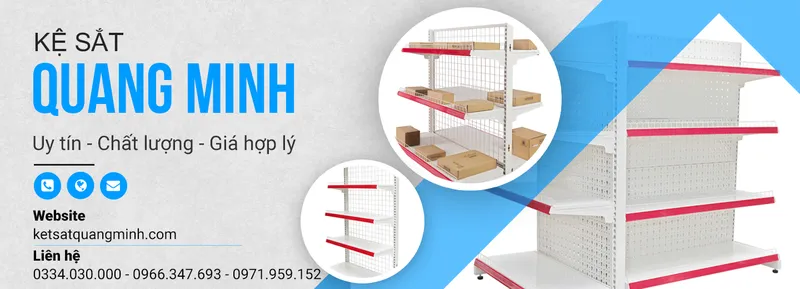 Sản phẩm ke sat v lo quang minh — Kệ Sắt Quang Minh - Công Ty TNHH Đầu Tư Thương Mại Và Dịch Vụ 668 — MST 0108912795