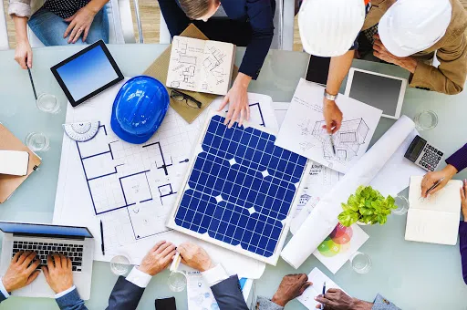 Sản phẩm thiet ke he thong dien mat troi — Công Ty TNHH Sản Xuất Và Thương Mại Năng Lượng Xanh Việt Nam — MST 0108914658
