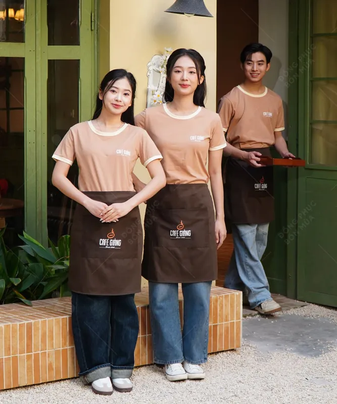 Sản phẩm combo dong phuc cafe giang ao thun tap de nua nguoi 4 — Công Ty TNHH Sản Xuất Và Thương Mại Thời Trang Nam Phương — MST 0108920073
