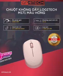 Sản phẩm GPHitech.VN mouse003 chuot khong day logitech m171 hong 247x296 — Công Ty TNHH TM DV Công Nghệ Gia Phát — MST 0108924416
