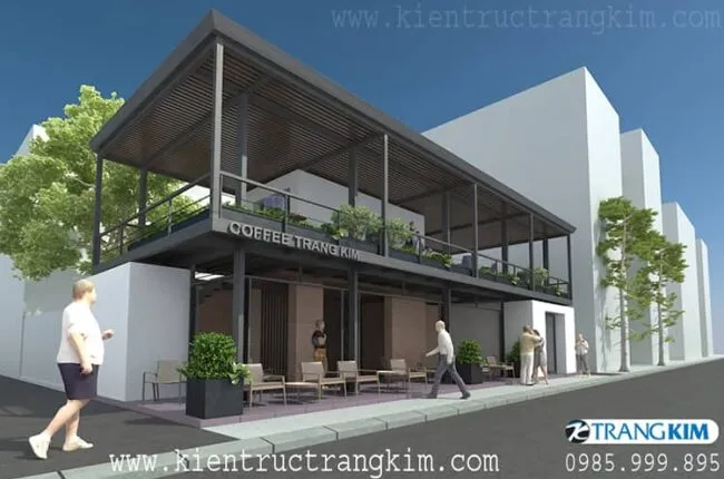 Sản phẩm phoi canh thiet ke quan ca phe v1 650x430 — Công Ty TNHH Tư Vấn Kiến Trúc Và Đầu Tư Xây Dựng Trang Kim — MST 0108930258