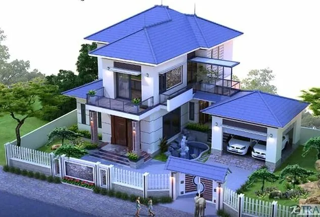 Sản phẩm phoi canh kien truc biet thu v1 e1748417509204 633x430 — Công Ty TNHH Tư Vấn Kiến Trúc Và Đầu Tư Xây Dựng Trang Kim — MST 0108930258