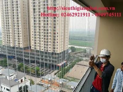Sản phẩm luoi bao ve ban cong chung cu_small — Công Ty TNHH Xây Lắp Và Cung Cấp Vật Tư Xây Dựng Hòa Phát Star — MST 0108939589