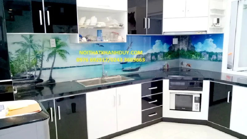 Sản phẩm tranh kinh op bep02 — Nhôm Kính GAC - Công Ty TNHH Xuất Nhập Khẩu Và Xây Dựng GAC — MST 0108953544