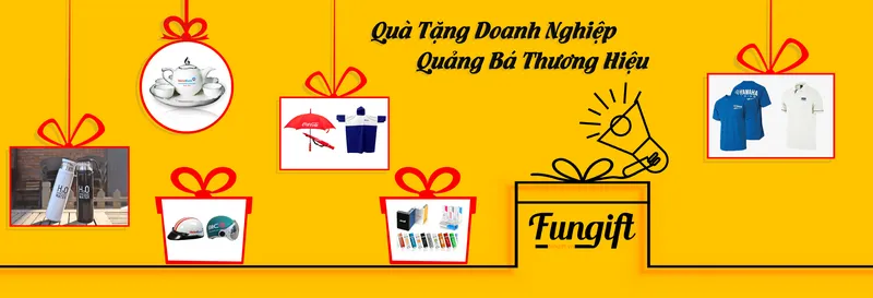 Sản phẩm baner fungift 1 — Quà Tặng Doanh Nghiệp FUNGIFT - Công Ty TNHH FUNGIFT Việt — MST 0108958687