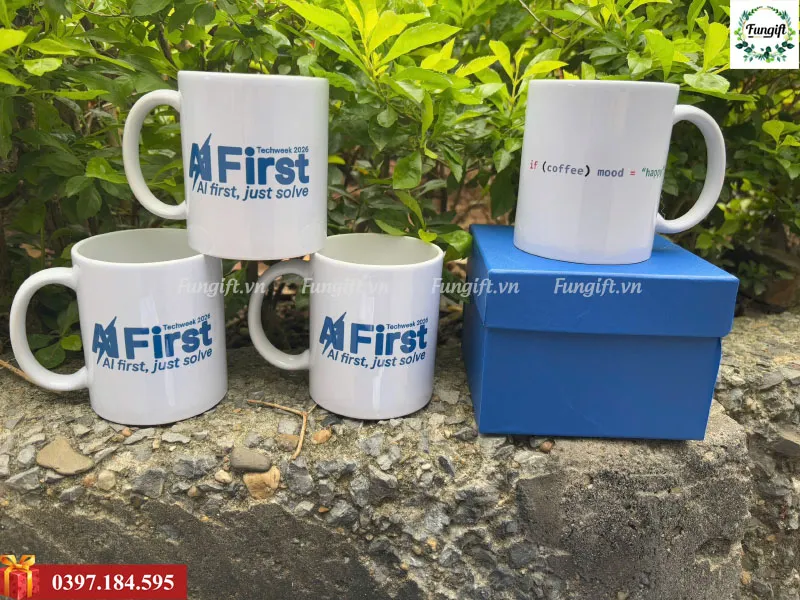 Sản phẩm coc su in theo yeu cau — Quà Tặng Doanh Nghiệp FUNGIFT - Công Ty TNHH FUNGIFT Việt — MST 0108958687