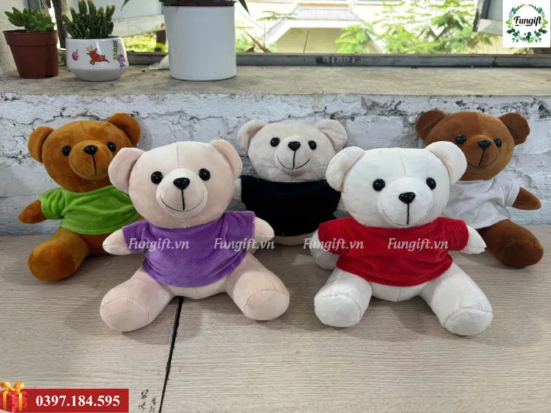 Sản phẩm Dat hang gau in theo yeu cau — Quà Tặng Doanh Nghiệp FUNGIFT - Công Ty TNHH FUNGIFT Việt — MST 0108958687