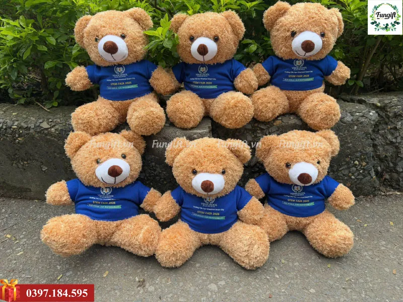 Sản phẩm Si le gau bong san xuat in ten — Quà Tặng Doanh Nghiệp FUNGIFT - Công Ty TNHH FUNGIFT Việt — MST 0108958687