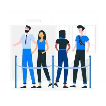 Sản phẩm queue concept illustration — Công Ty Cổ Phần Beet Innovators — MST 0108964497