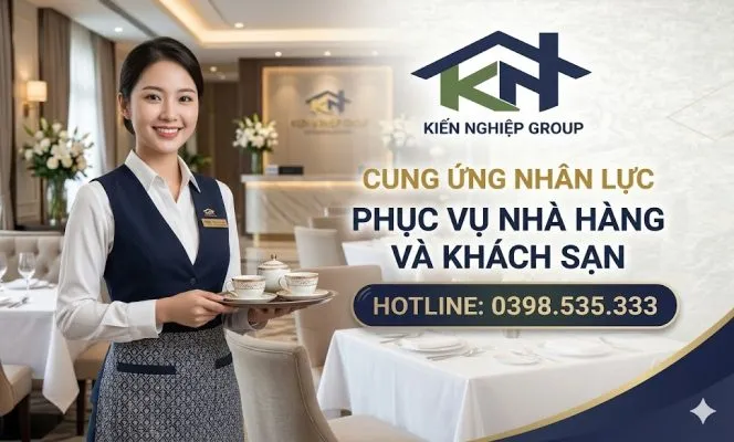 Sản phẩm cung ung nhan luc phuc vu nha hang va khach san kien nghiep group 4 664x400 — Công Ty Cổ Phần Đầu Tư Kiến Nghiệp — MST 0108982457