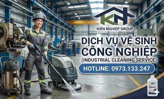 Sản phẩm dich vu ve sinh cong nghiep kien nghiep group 5 664x400 — Công Ty Cổ Phần Đầu Tư Kiến Nghiệp — MST 0108982457