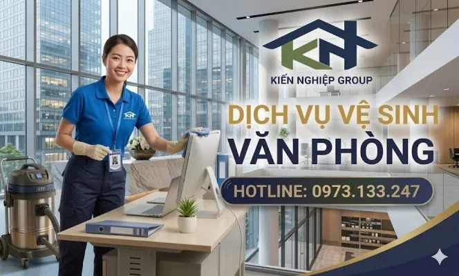 Sản phẩm dich vu ve sinh van phong kien nghiep group 8 664x400 — Công Ty Cổ Phần Đầu Tư Kiến Nghiệp — MST 0108982457