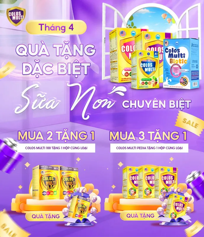 Sản phẩm chuong trinh khuyen mai thang 4 — Công Ty TNHH Mẹ Và Bé Colos Multi — MST 0108998143