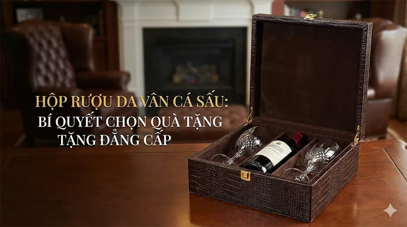 Sản phẩm hop ruou da van ca sau bi quyet chon qua tang dang cap — Công Ty TNHH Dịch Vụ Sản Xuất Và Thương Mại An Huy — MST 0108999330