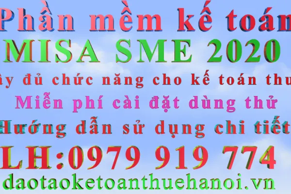 Sản phẩm 1 pmktmisa 600x400 — Công Ty TNHH Đào Tạo Kế Toán Thuế Hà Nội — MST 0109054388