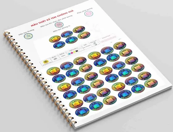 Sản phẩm Tem chong hang gia hologram min — Công Ty Cổ Phần Công Nghệ SMARTCHECK — MST 0109072450