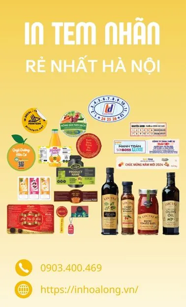 Sản phẩm in tem nhan bia 3 — In Ấn Hoa Long - Công Ty Cổ Phần In Hoa Long — MST 0109082674
