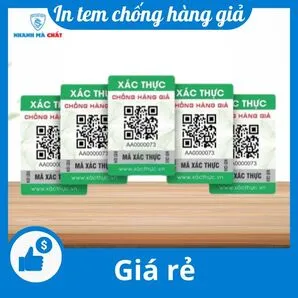 Sản phẩm in tem chong gia 2 — In Ấn Hoa Long - Công Ty Cổ Phần In Hoa Long — MST 0109082674