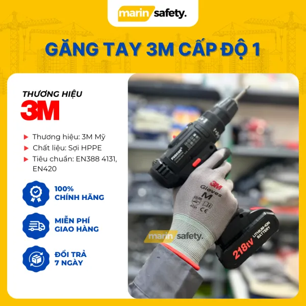 Sản phẩm Gang tay chong cat 3M cap do 1 chong tron truot 600x600 — Công Ty TNHH Marin Việt Nam — MST 0109095994