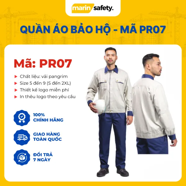 Sản phẩm Quan ao bao ho PR07 600x600 — Công Ty TNHH Marin Việt Nam — MST 0109095994