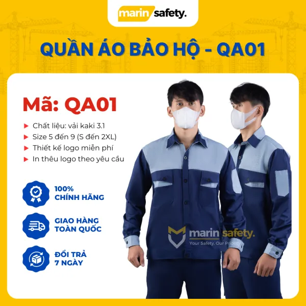 Sản phẩm Quan ao bao ho QA01 600x600 — Công Ty TNHH Marin Việt Nam — MST 0109095994