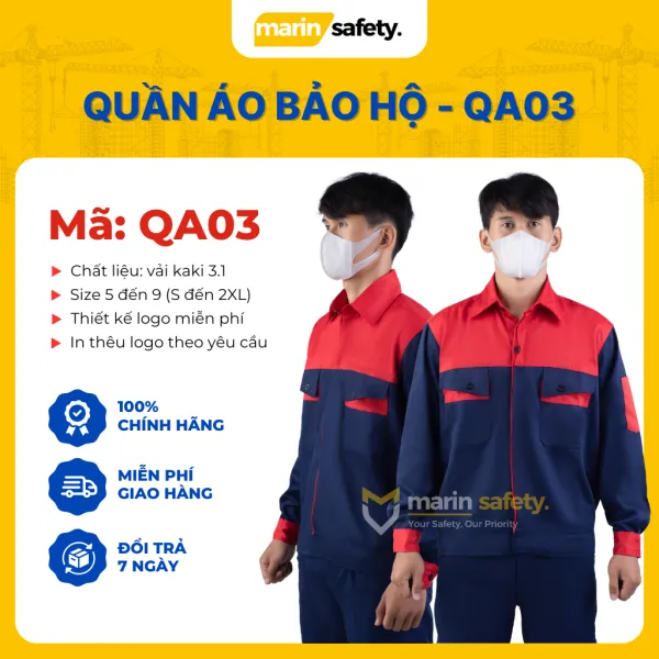 Sản phẩm Quan ao bao ho QA03 600x600 — Công Ty TNHH Marin Việt Nam — MST 0109095994