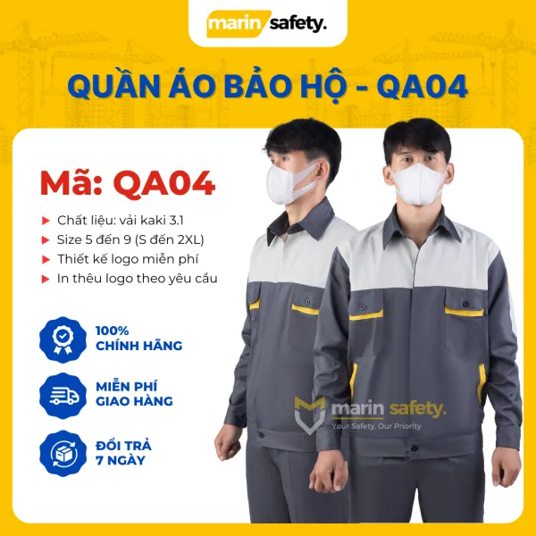 Sản phẩm Quan ao bao ho QA04 600x600 — Công Ty TNHH Marin Việt Nam — MST 0109095994