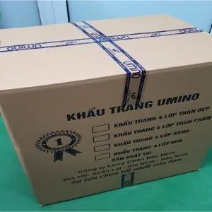 Sản phẩm thung carton khau trang y te 300x300 — In Bao Bì QTP - Công Ty TNHH Sản Xuất Và Thương Mại QTP — MST 0109107784