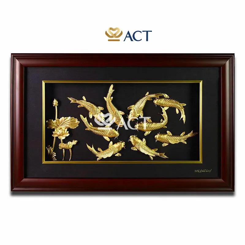 Sản phẩm tranh cuu ngu quan hoi 36x58cm — Quà Tặng Dát Vàng - Công Ty TNHH Q&V — MST 0109110473