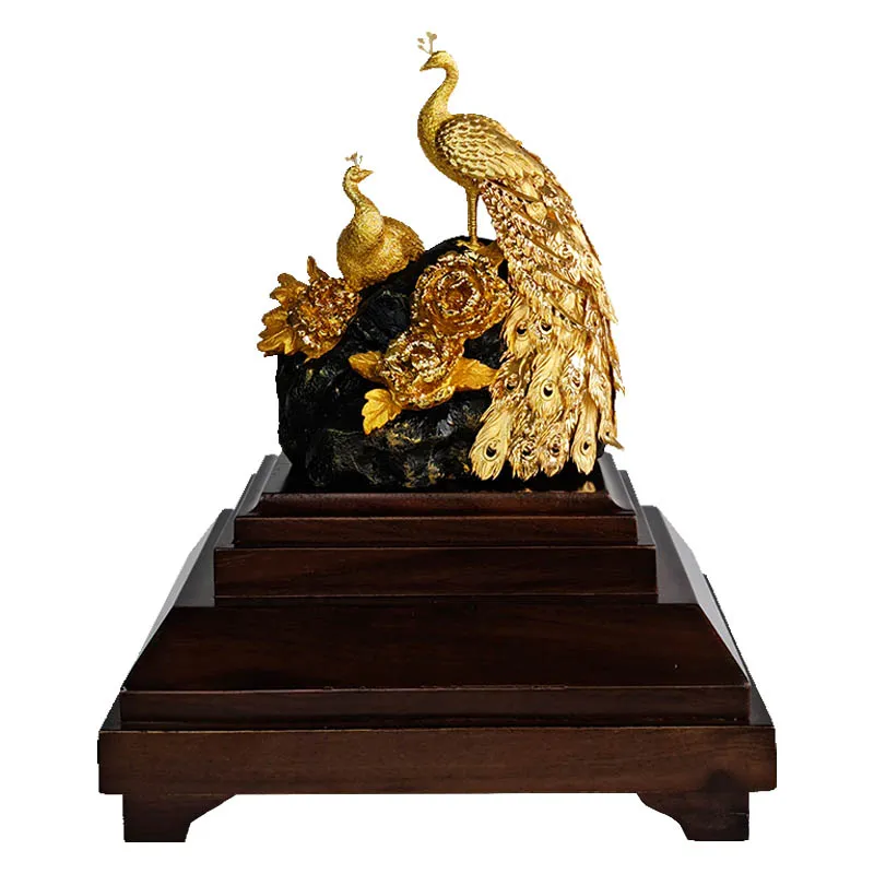 Sản phẩm tuong chim cong hoa mau don — Quà Tặng Dát Vàng - Công Ty TNHH Q&V — MST 0109110473