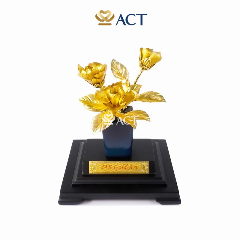 Sản phẩm chau cay hoa moc lan — Quà Tặng Dát Vàng - Công Ty TNHH Q&V — MST 0109110473