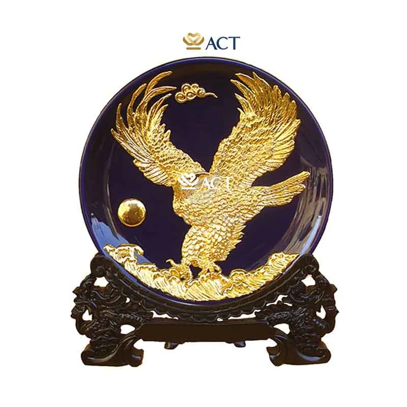 Sản phẩm dia bieu trung dai bang dat vang 24k — Quà Tặng Dát Vàng - Công Ty TNHH Q&V — MST 0109110473
