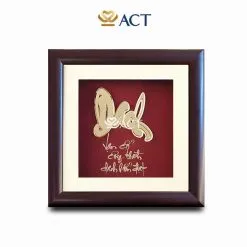 Sản phẩm tranh chu thu phap danh 247x247 — Quà Tặng Dát Vàng - Công Ty TNHH Q&V — MST 0109110473