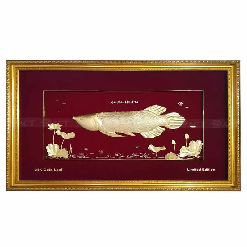 Sản phẩm tranh ca rong dat vang — Quà Tặng Dát Vàng - Công Ty TNHH Q&V — MST 0109110473