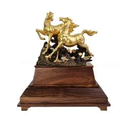 Sản phẩm tuong doi ngua phong thuy 247x247 — Quà Tặng Dát Vàng - Công Ty TNHH Q&V — MST 0109110473