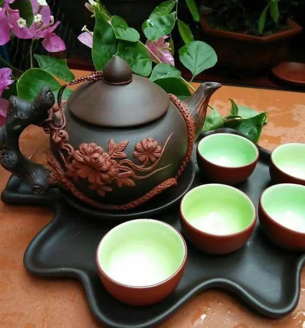 Sản phẩm bo am chen tu sa dap hoa dao noi — Công Ty TNHH Dịch Vụ Cây Xanh Trung Nguyên — MST 0109117743